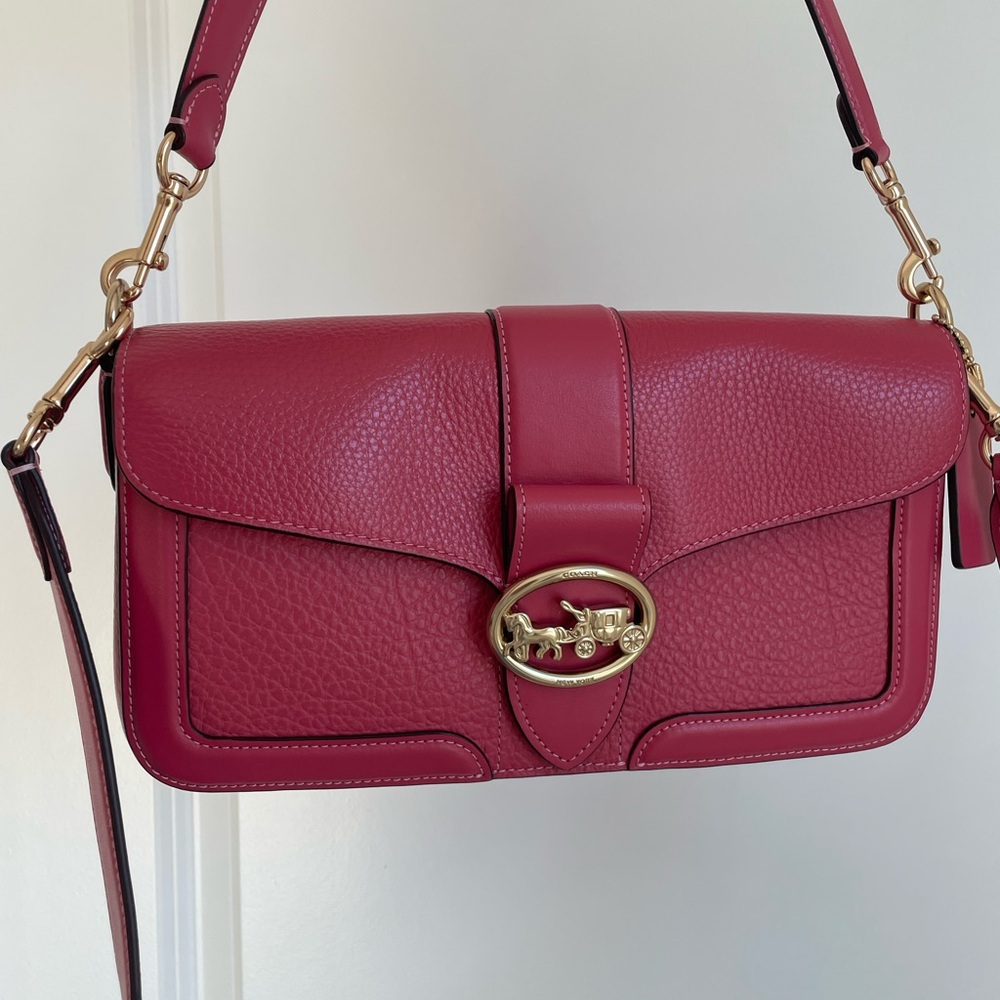 Coach Shoulder Bag - Georgie Strawberry Haze